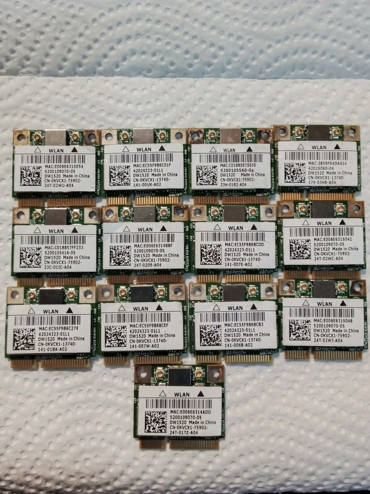 DELL WIRELESS WIFI CARD DW1520