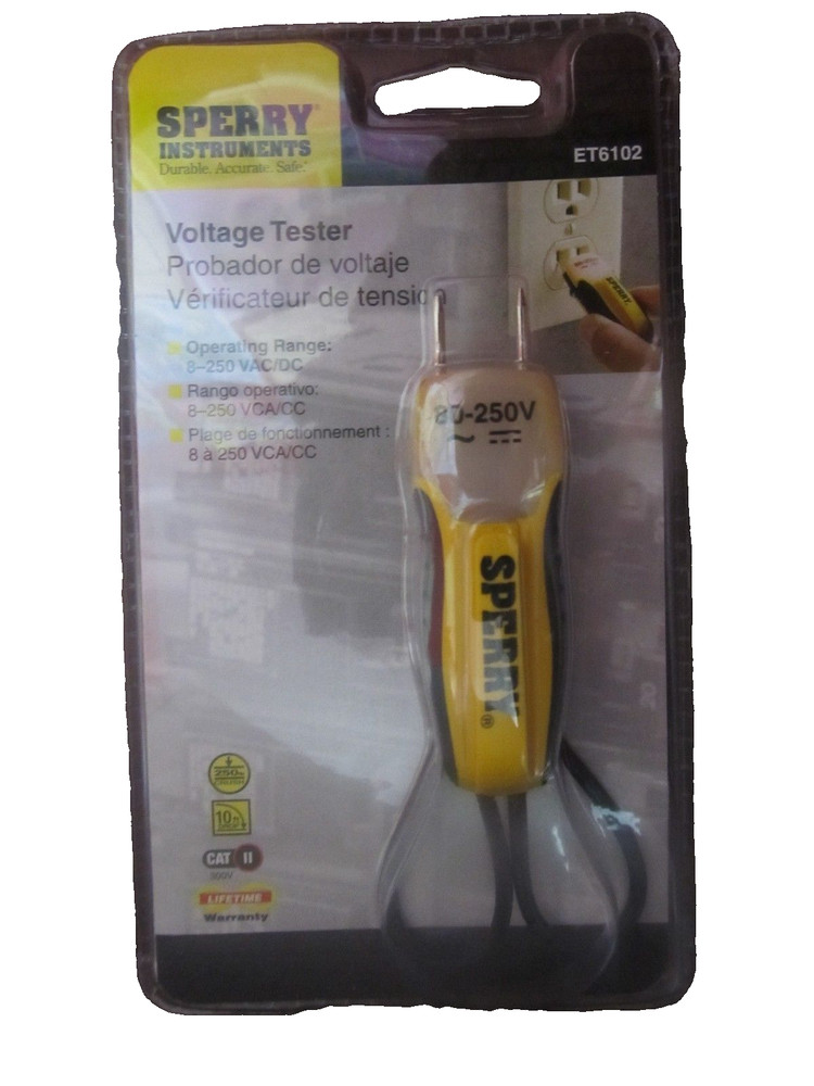 Sperry Instruments Voltage Tester #ET6102  NEW