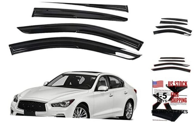Window Visors Vent Rain Guard Shade Deflector Replacement for 2014-2020