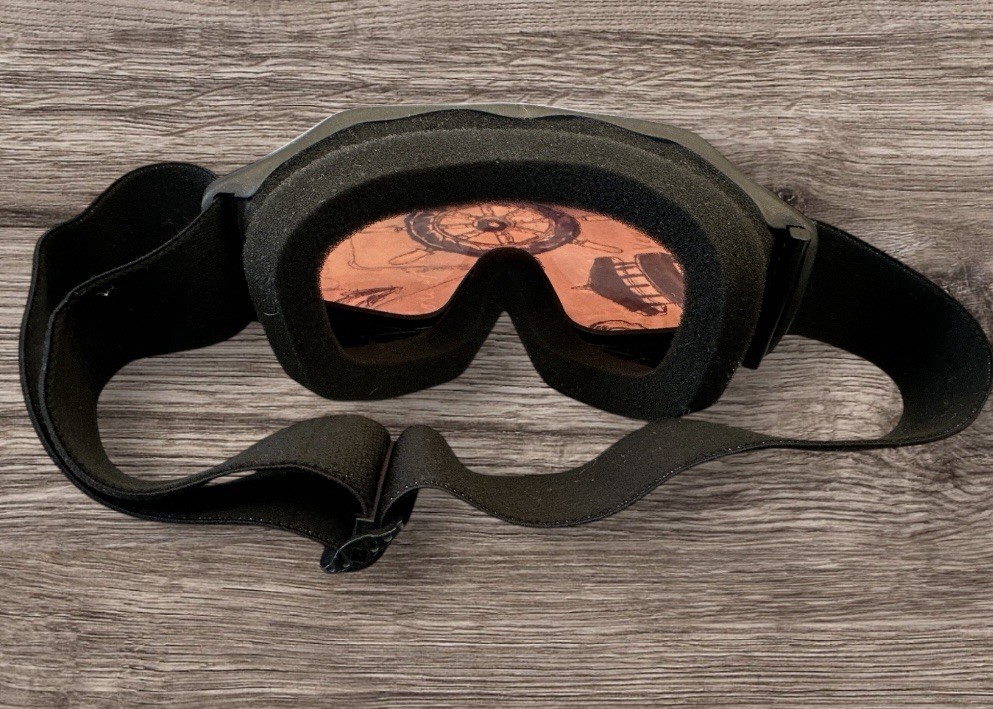 Scott Goggles Black Adjustable Strap