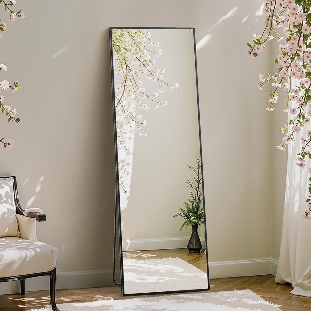 Arched Full Length Mirror with Stand