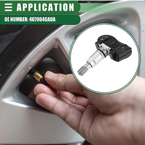 Programmed Tire Pressure Sensor, 315MHz TPMS Sensor, for Infiniti Q50 2014