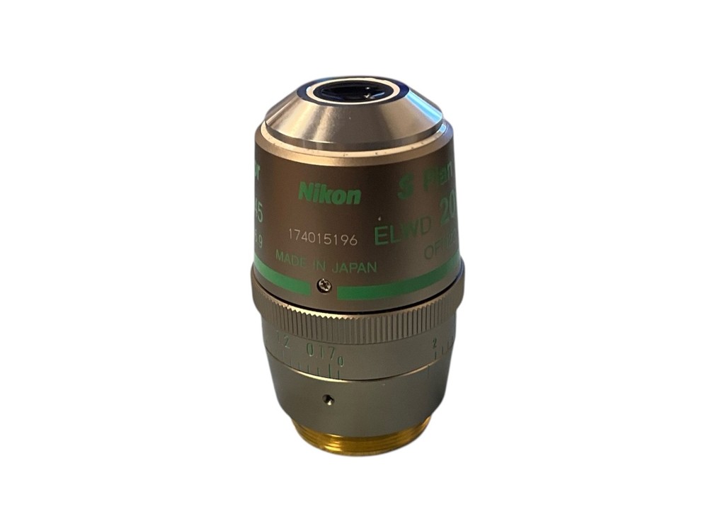 Nikon CFI Plan Fluor Objective Lens Set 10x 20x 60x Microscope