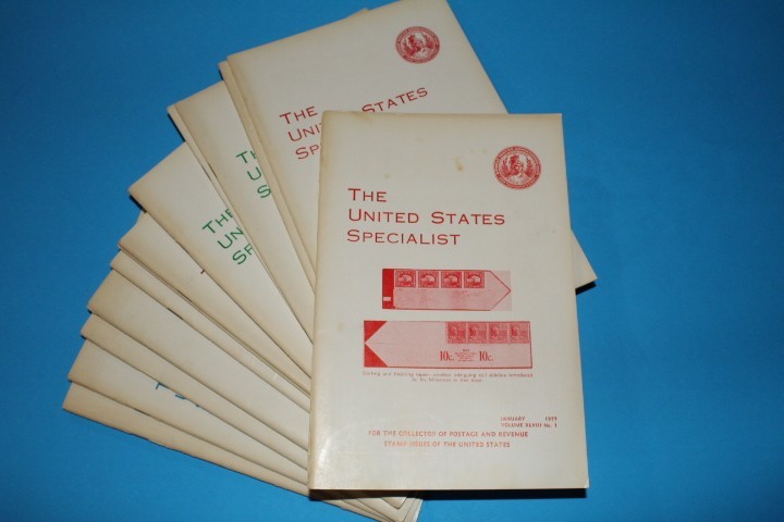 The United States Specialist Journal 1977 Full year BlueLakeStamps Timeless info
