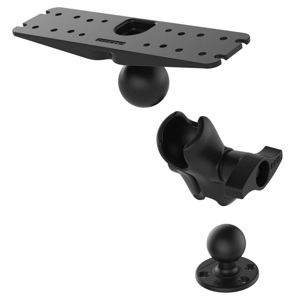 RAM-D-111U-C RAM Large Marine Electronics Mount - D Size S...