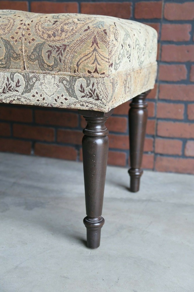 Bench ~ Tufted Bench Seat ~ Upholstered Bench by Ethan Allen