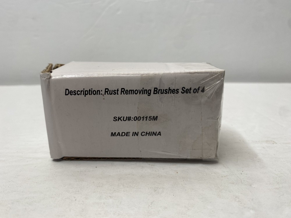 Rust Removing Brushes • Set Of 4