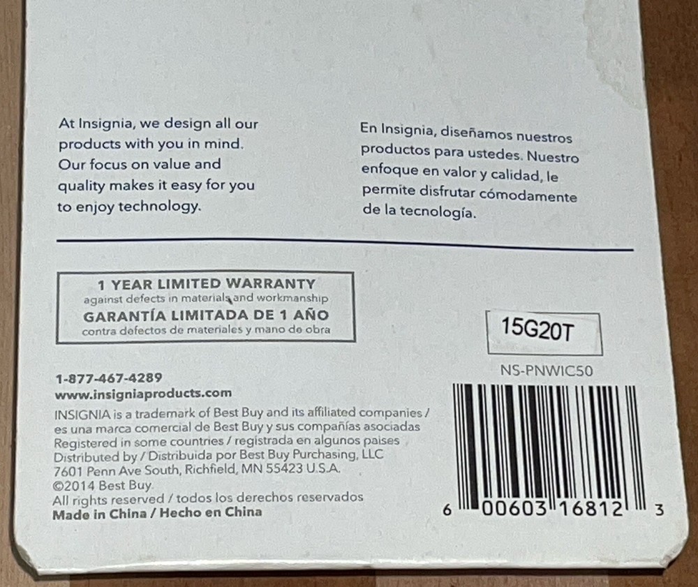 Insignia Inline Network Cable Coupler Cat-5 and Cat-5E Cables Wired Networking