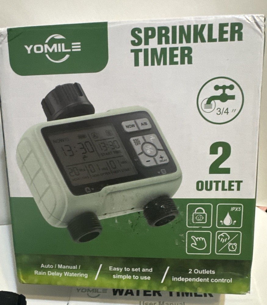 Yomil Sprinkler Timer