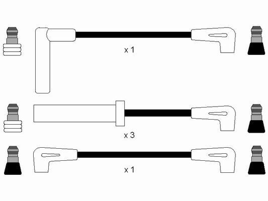 Ignition Cable Kit NGK 8283