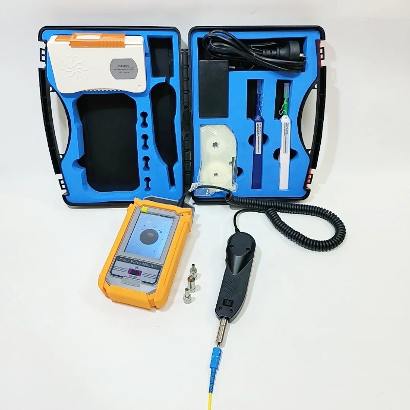 Fibre Optic Endface Tester Handheld Magnifying Glass Inspection Microscope