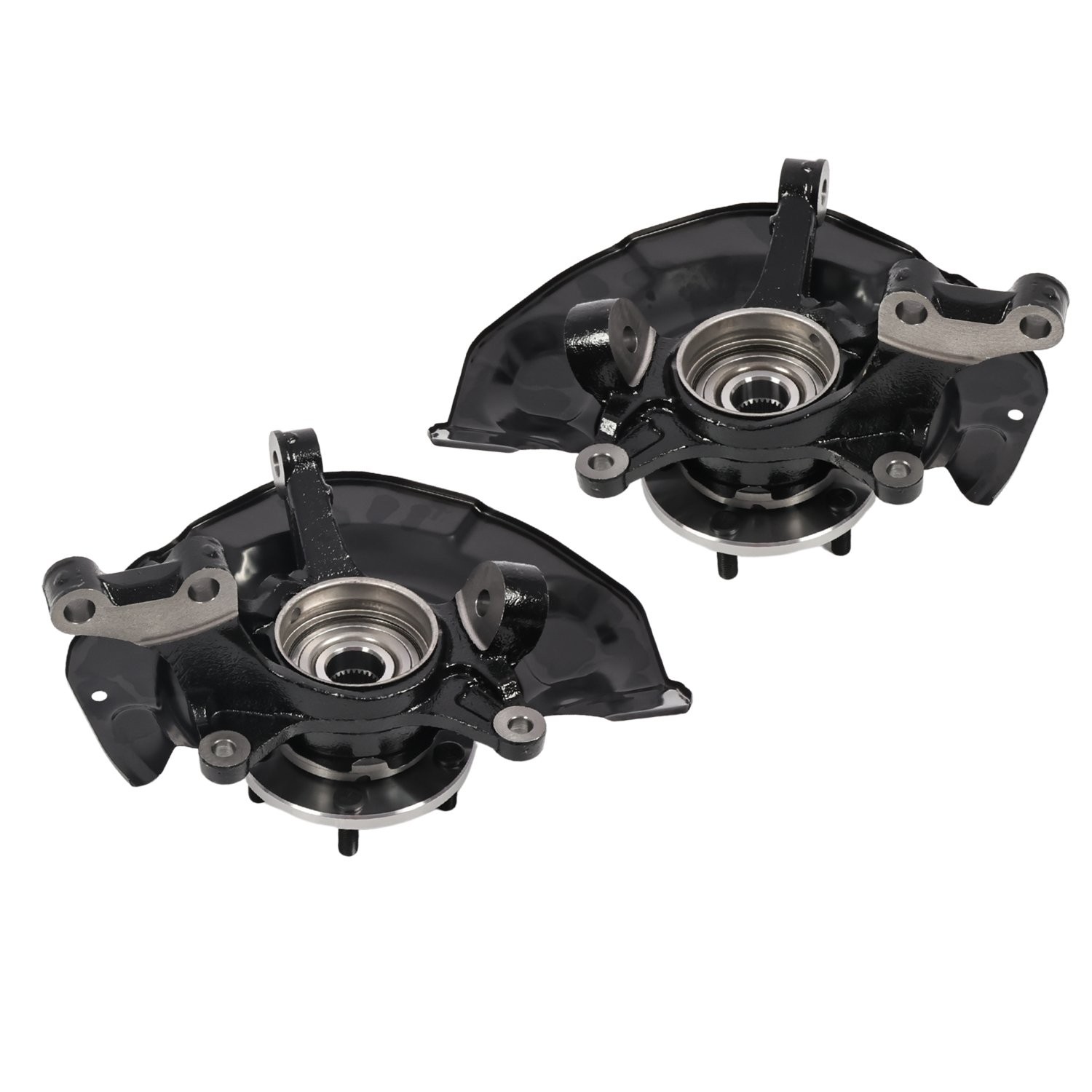 Steering Knuckle & Wheel Bearing Hub Assembly Front Pair for Lexus RX330 RX350
