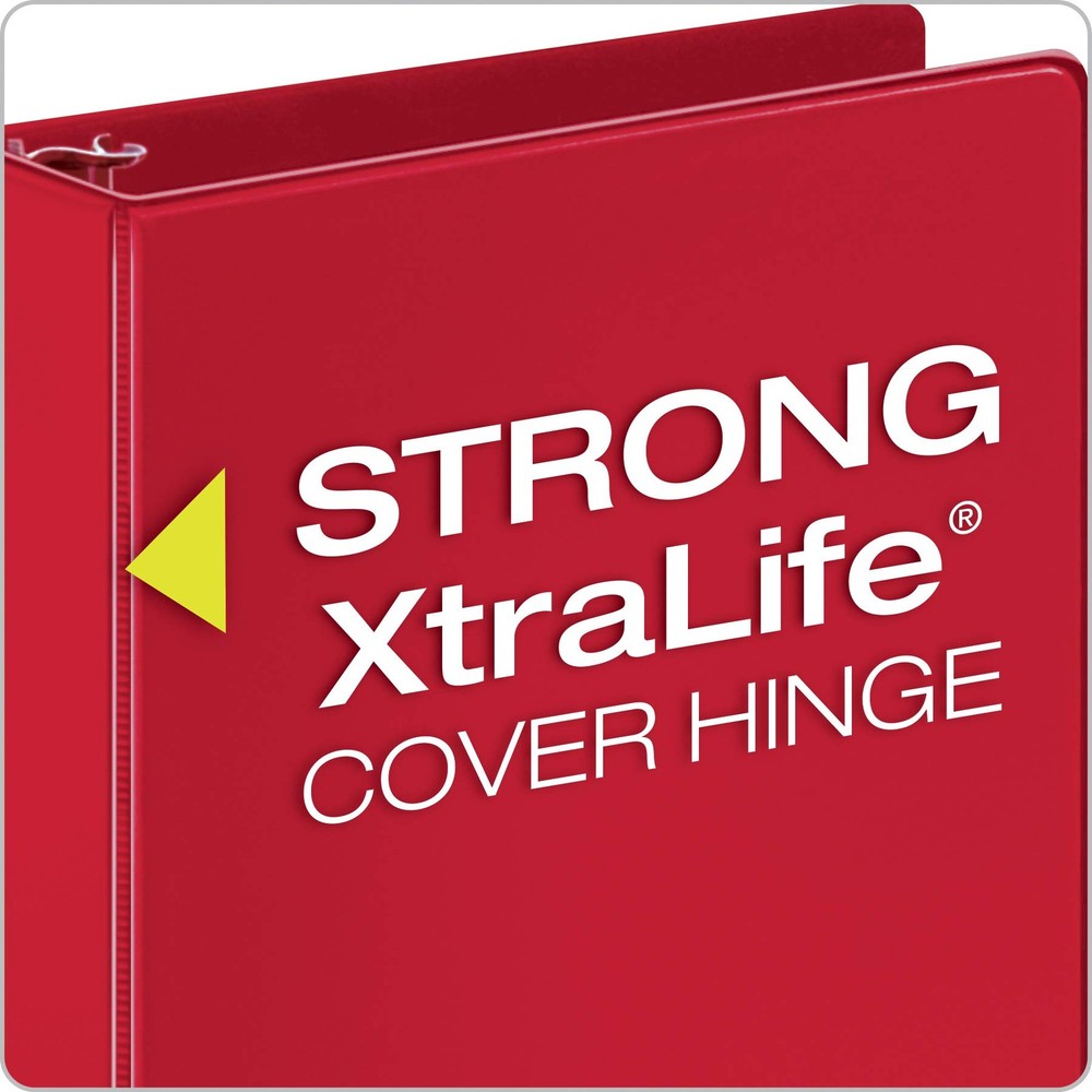 Cardinal 3 Ring Binders, Binders for School and Office, 2 inch, Assorted