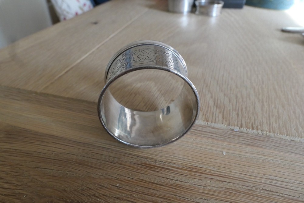 Leaves Silver Napkin ring