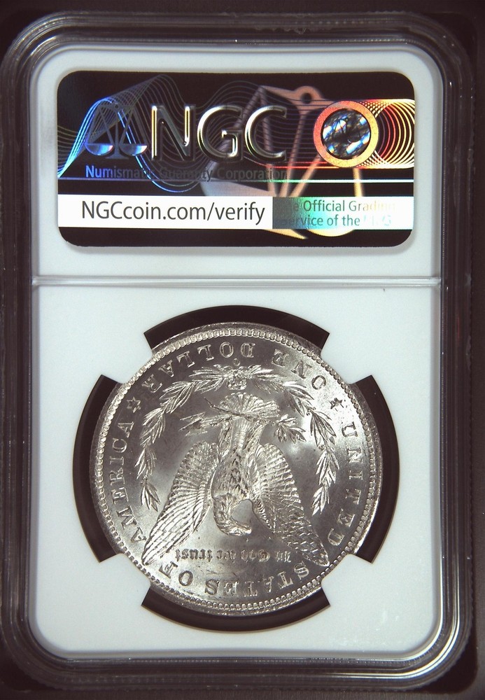 1885 O Morgan Silver Dollar NGC MS-65