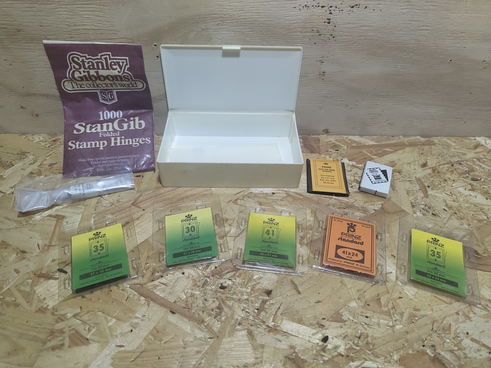 Prinz Stanley Gibbons Vintage Stamp Supplies