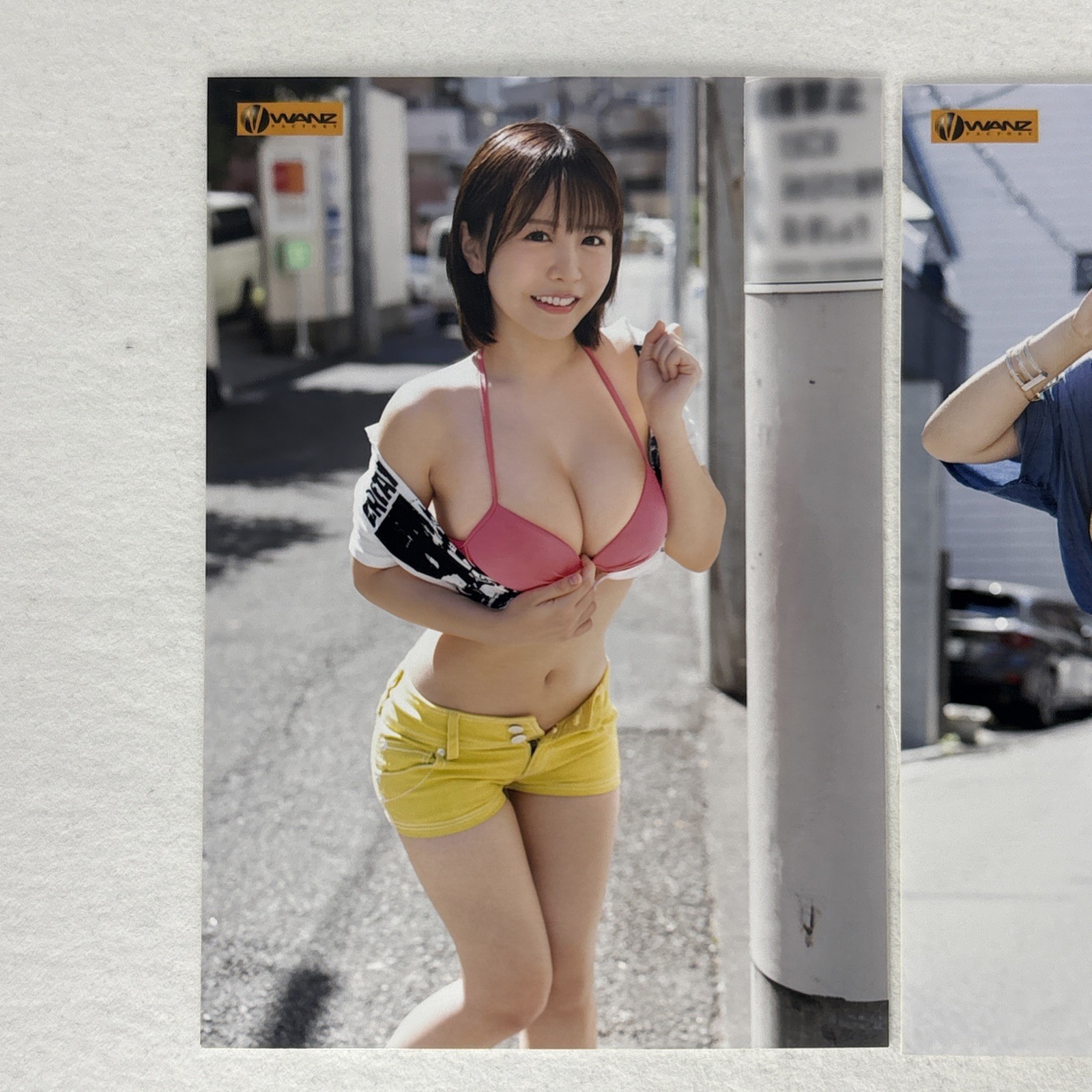 Konatsu Kashiwagi Raw Photo Set of 3 WAAA-609 F-cup JAV Idol L-size Bromide