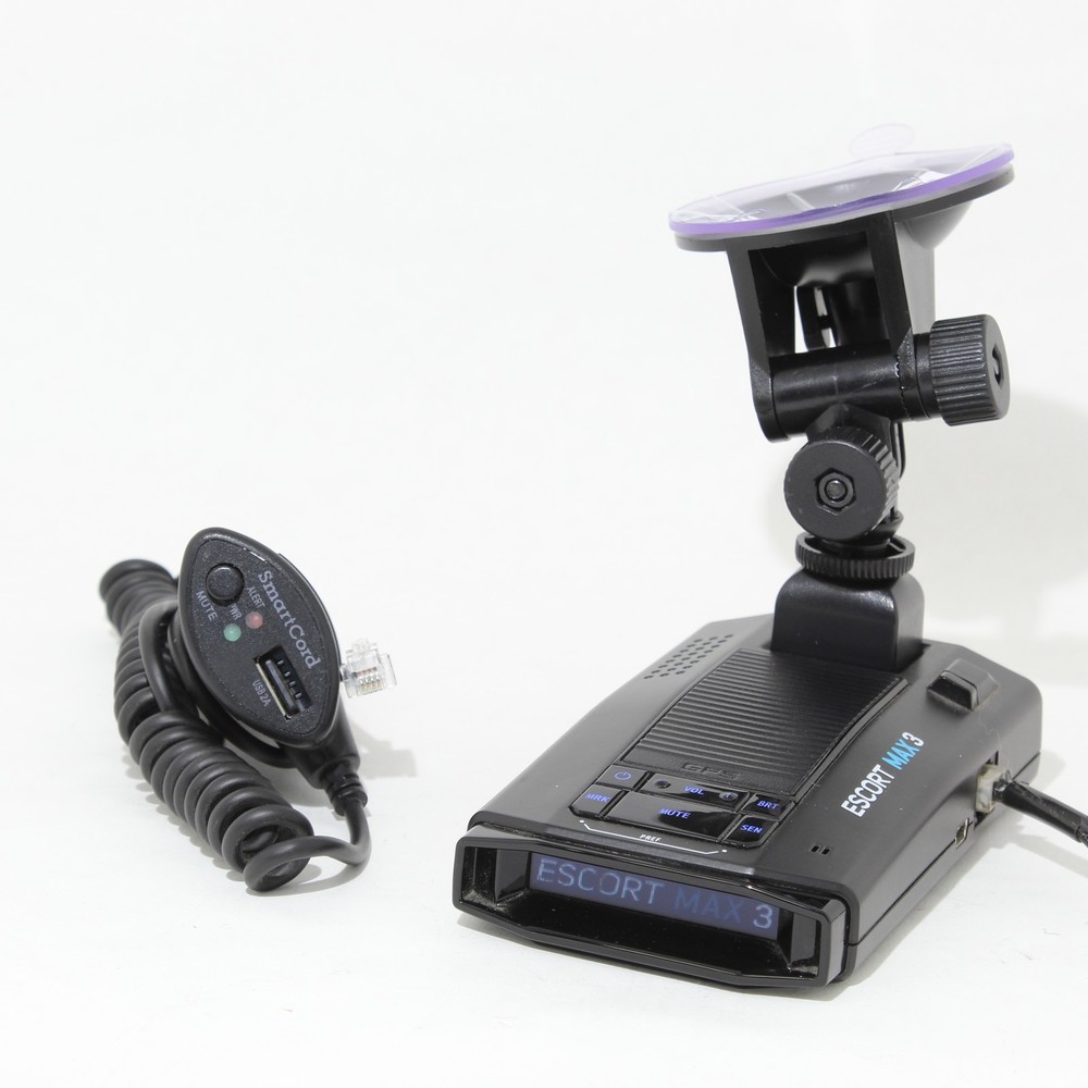 Good Escort MAX 3 Radar Laser Detector with GPS Bluetooth BUNDLE w/ Case