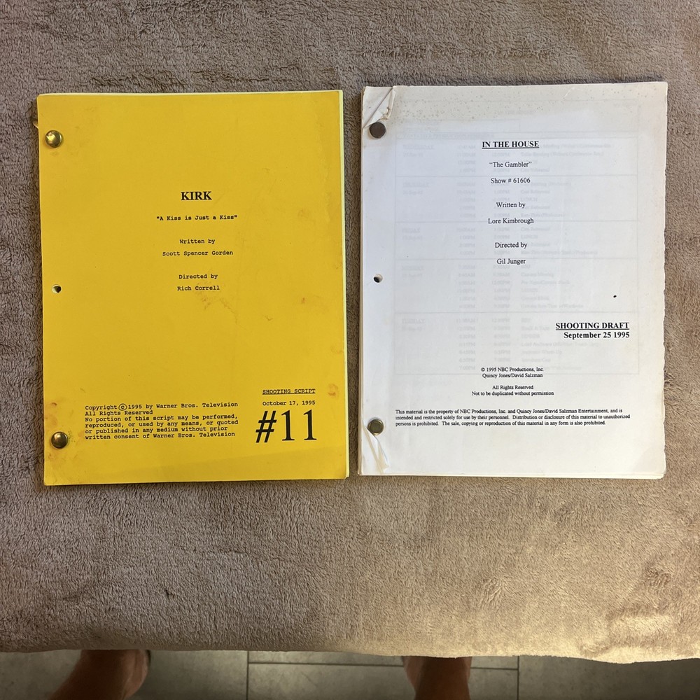 Married With Children; Mad About You; sitcom scripts; etc