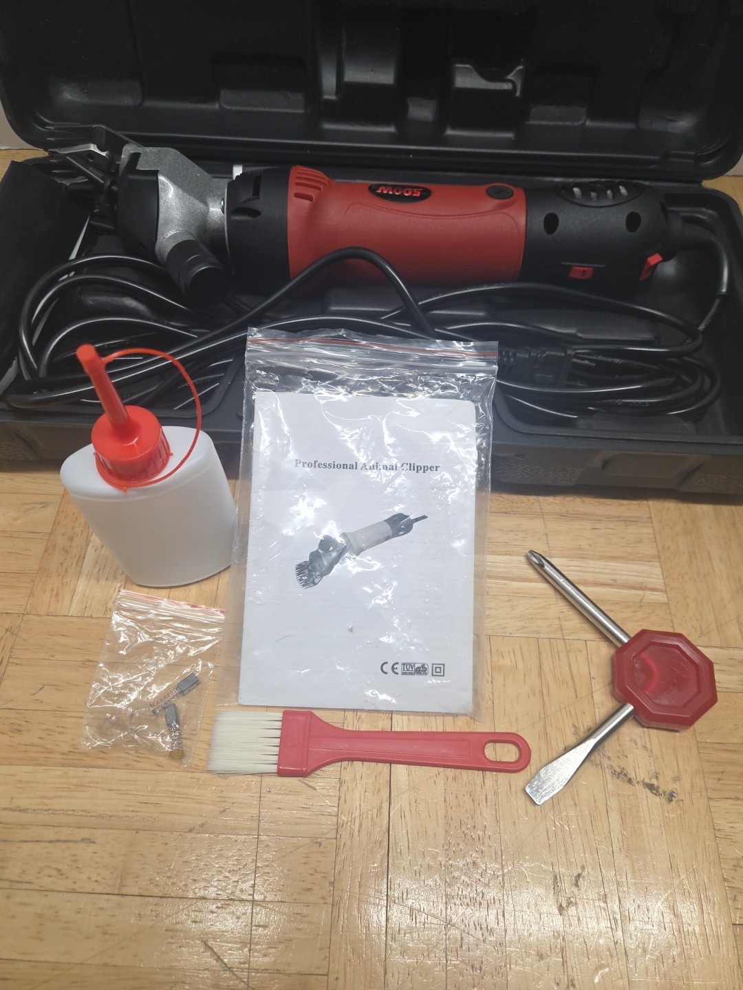 Dragro 500W Electric Sheep Shears 6 Speed Heavy Duty Livestock DG-A500