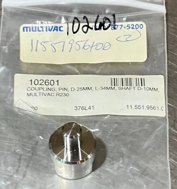 NOS Surplus Multivac 102601 Coupling Pin