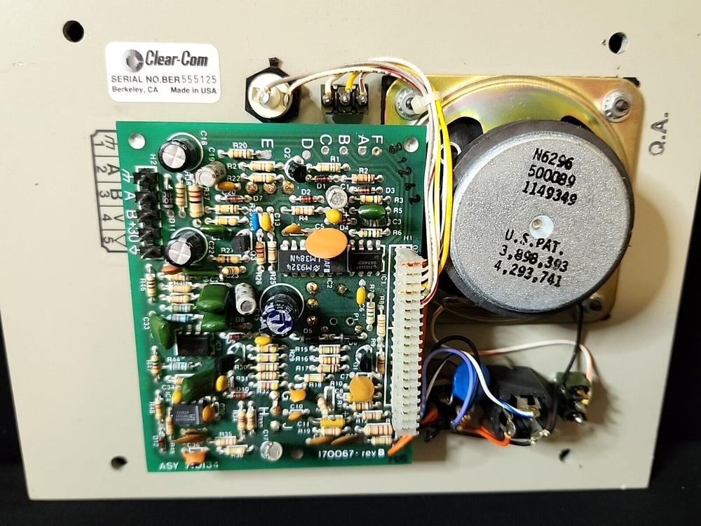 Clear-Com KB-111A Speaker Station