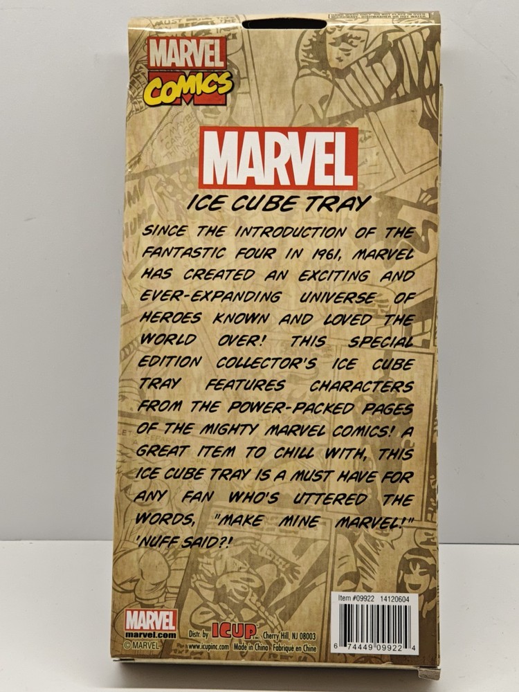 Marvel Comics | Marvel Ice Cube Tray