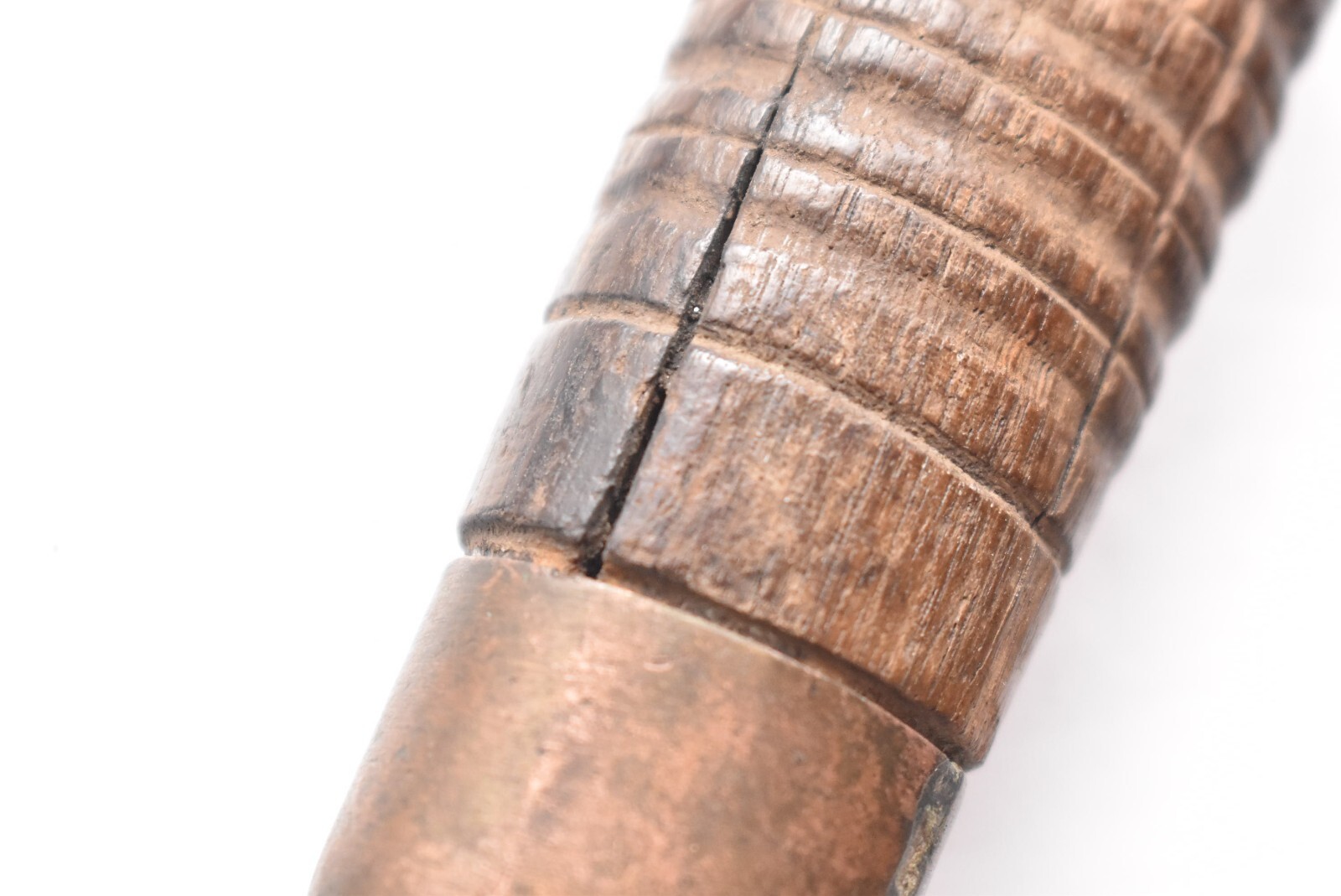 Northwest Coast Native American Inuit Seal Blubber Boat Hook FIGURAL ARTIFACT