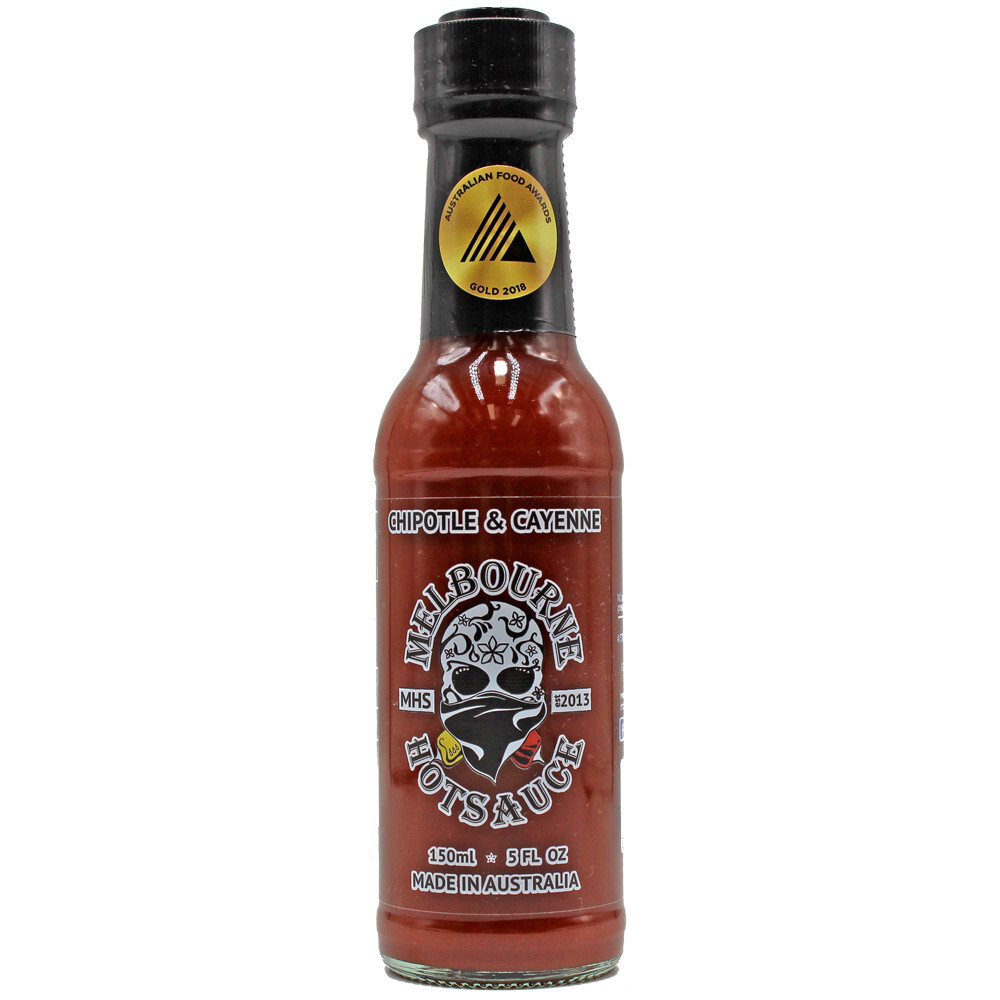 Melbourne Hot Sauce Chipotle & Cayenne
