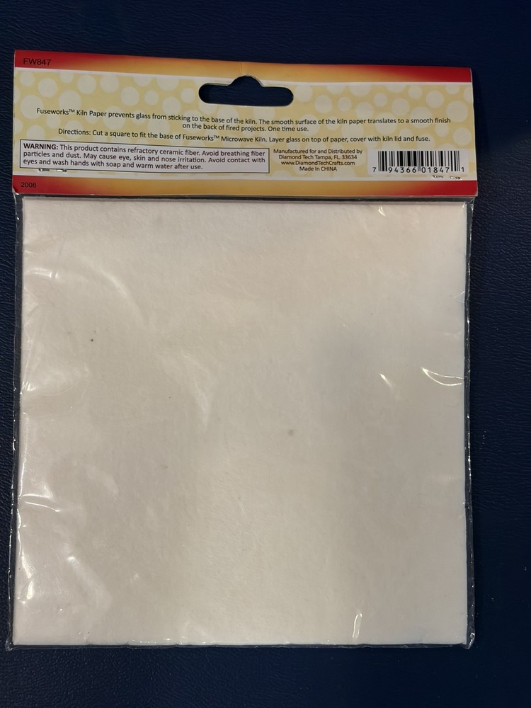 Fuseworks Kiln Paper NIP - 4 Sheets