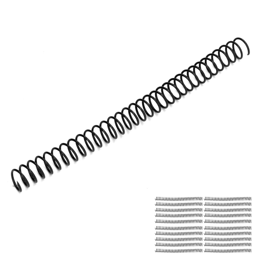 20Pcs Plastic Spiral Binding Coils Durable Convenient For Office Students Use