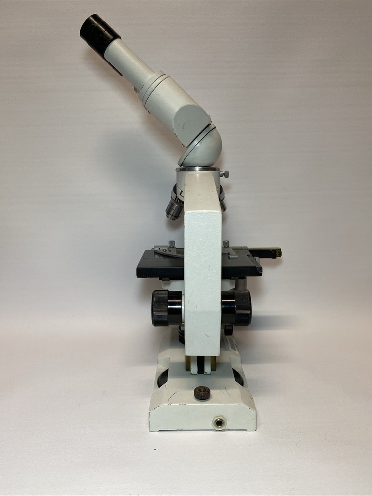 Comcon Binocular Microscope 100 40 4 Lenses Lighted Power N970057 Y4