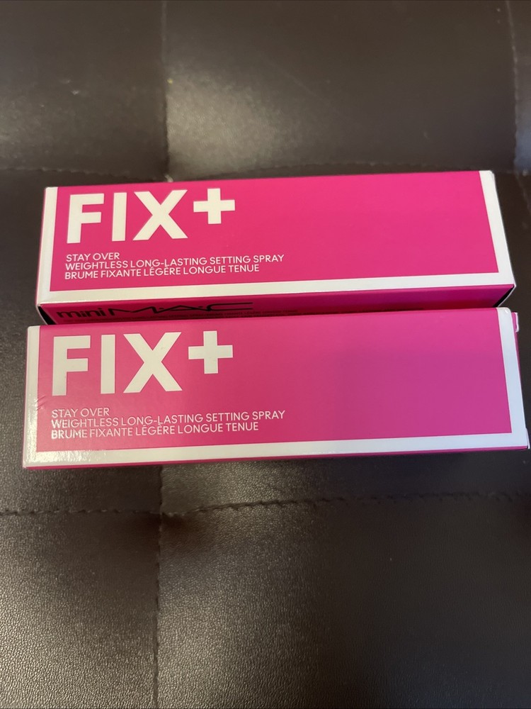 2X Mac Fix+ Weightless Long-Lasting Setting Spray 1oz/30ml Each NIB