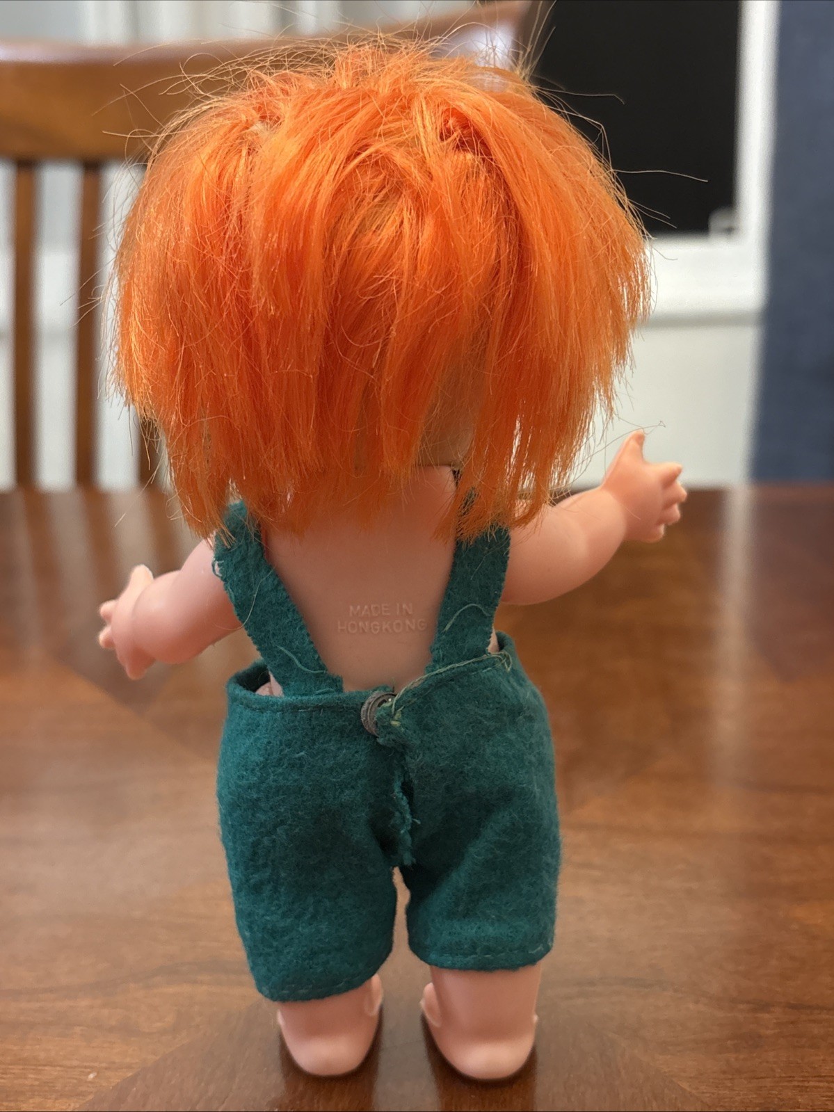 Vintage 1960s Brat Doll Toy Redhead Ginger 7” Figure Creepy Ugly Naughty