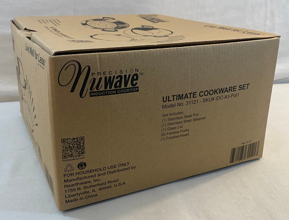 NEW Nuwave Precision Ultimate Cookware Set Model #31121