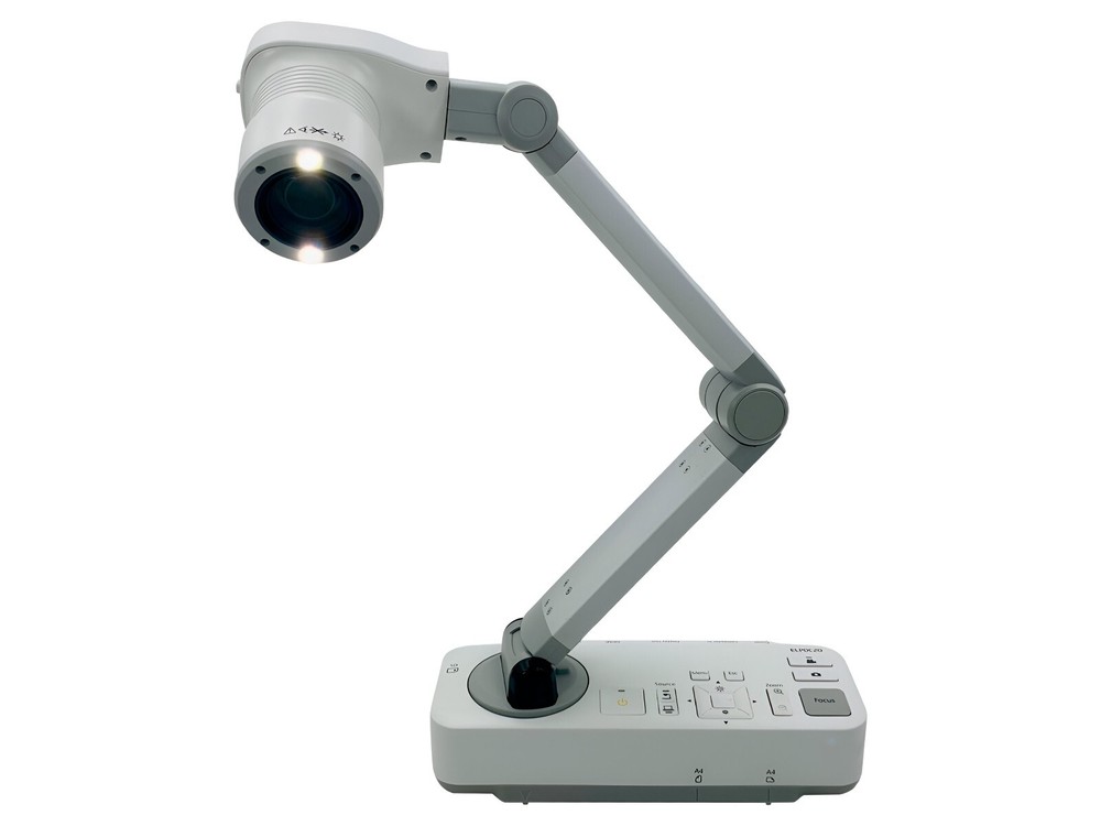 Epson ELPDC20 Digital CMOS Document Camera Visualiser USB 2.0 HDMI No AC Adapter