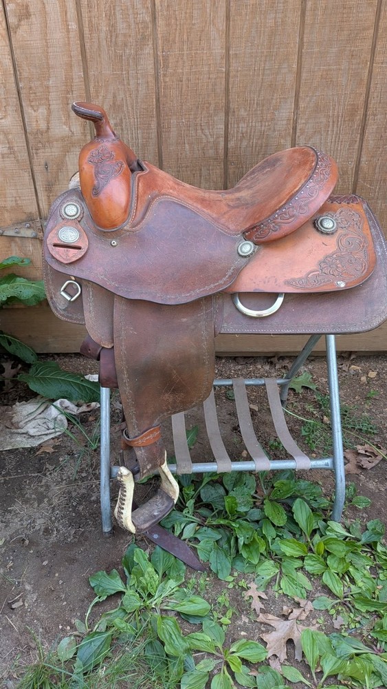 15.5" Mitch Harrison Western Saddle