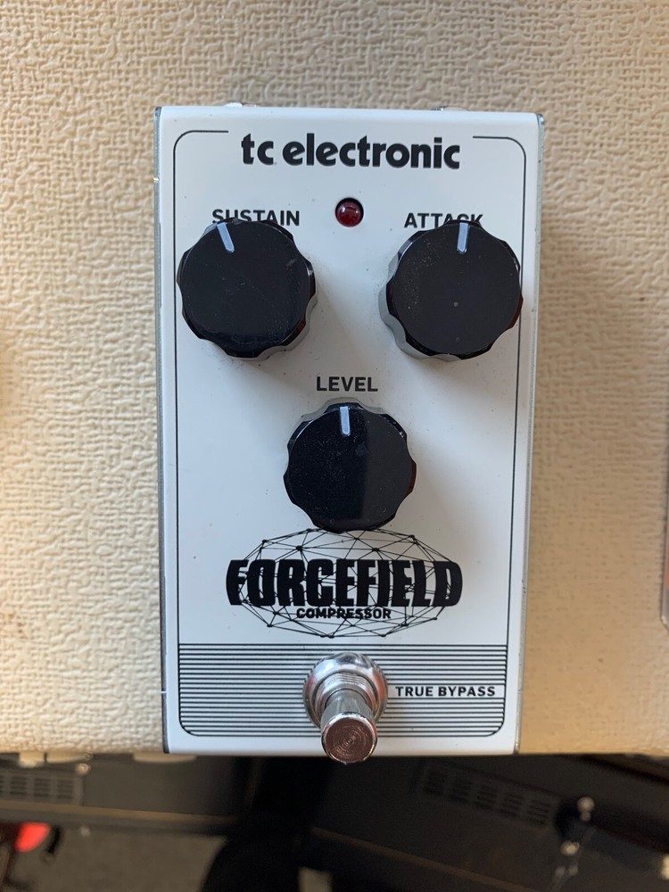 TC ELECTRONIC FORCEFIELD COMPRESSOR SUSTAINER GUITAR EFFECT PEDAL