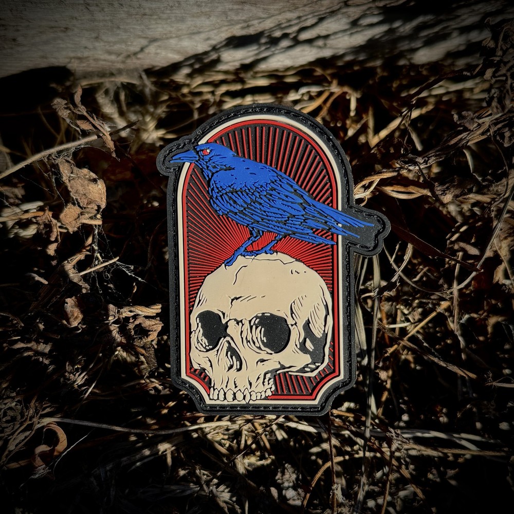 Patriot Patch Co. - Raven Skull - Patch