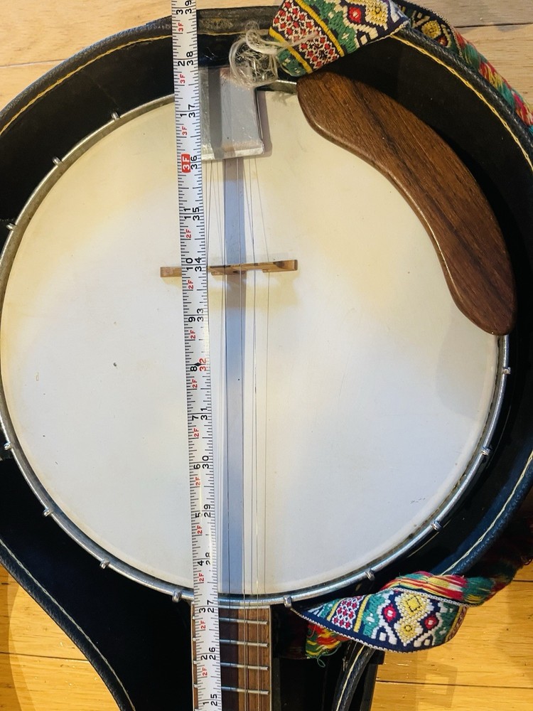 Vintage 1970s ENCORE Banjo 5-String E-75 With Case