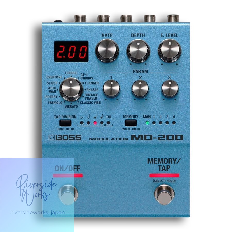 BOSS MD-200 Modulation Effect Pedal Chorus Vibrato Phaser