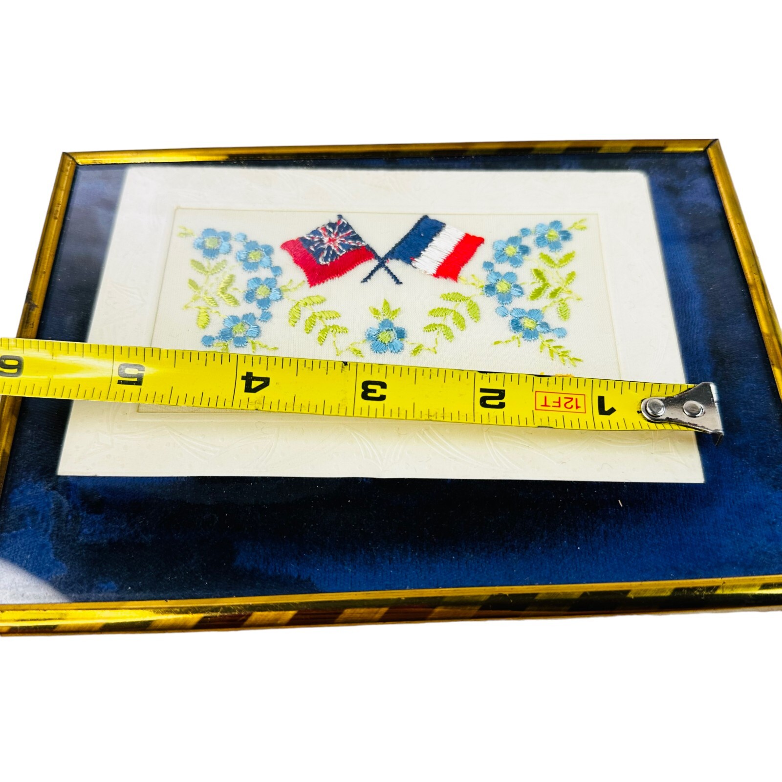 lot of vtg mother hankie usa souvenir postcard and egle hankie