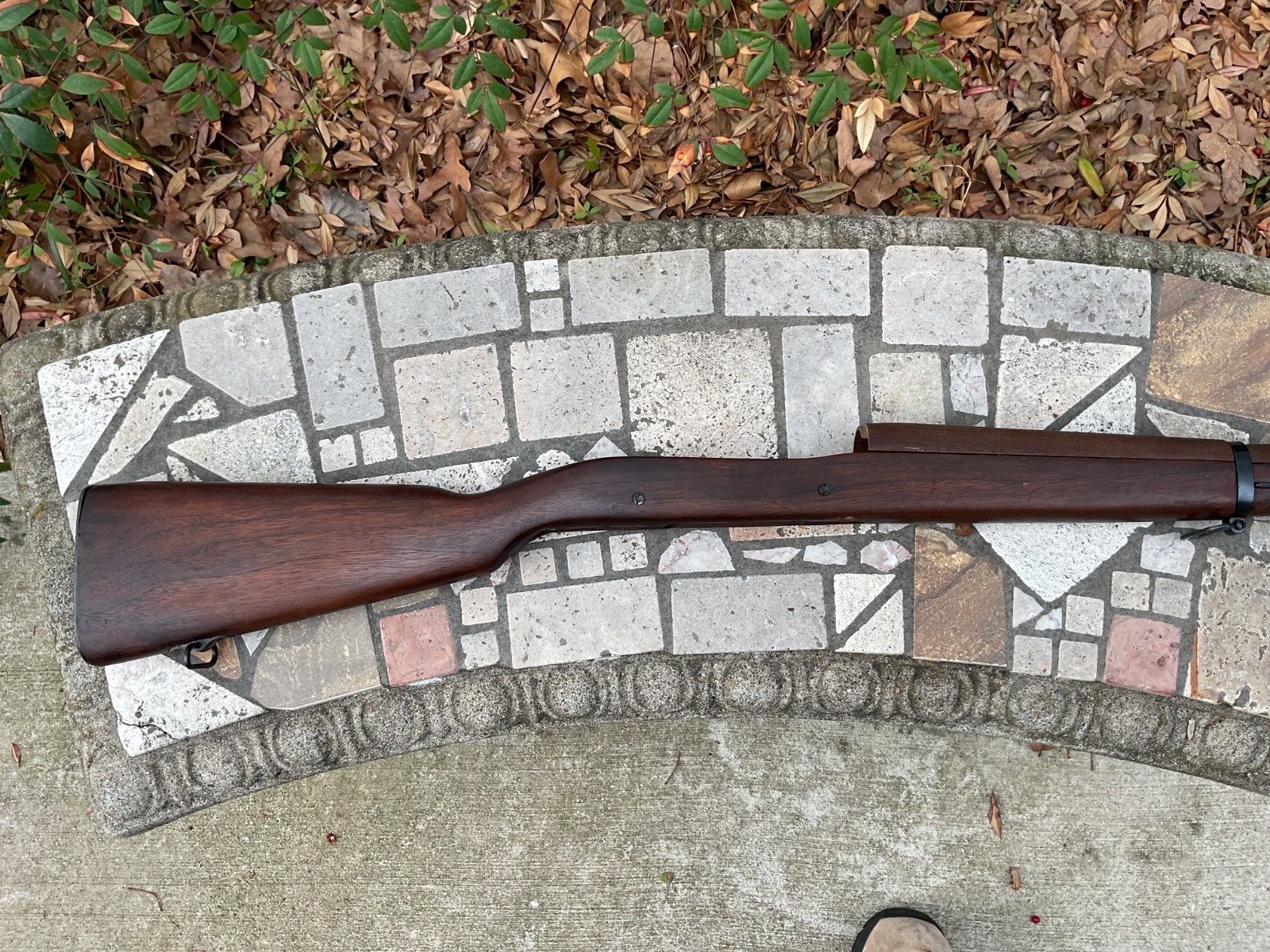 REMINGTON 1903A3 stock, handguard and hardware as shown.