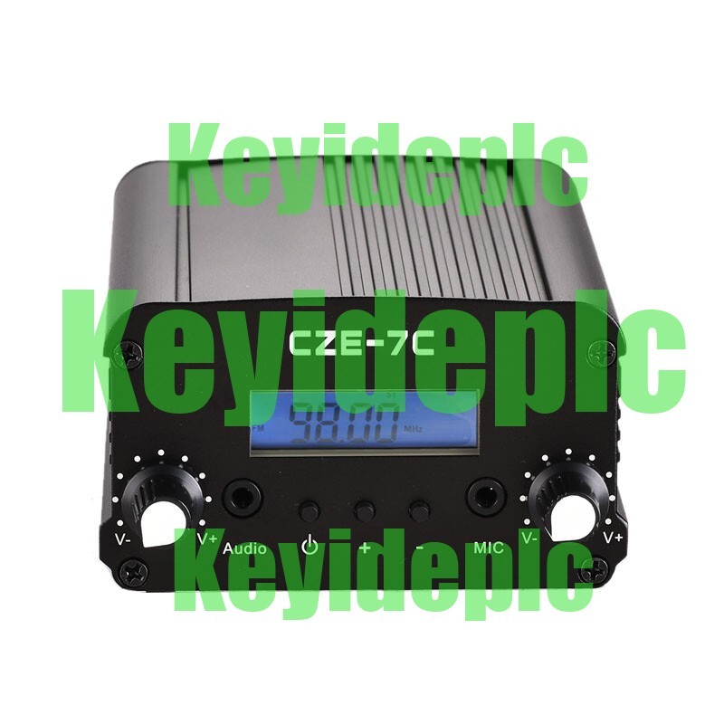 for Church Long Range Stereo Broadcast Station Radio 7W Wireless FM Transmitter
