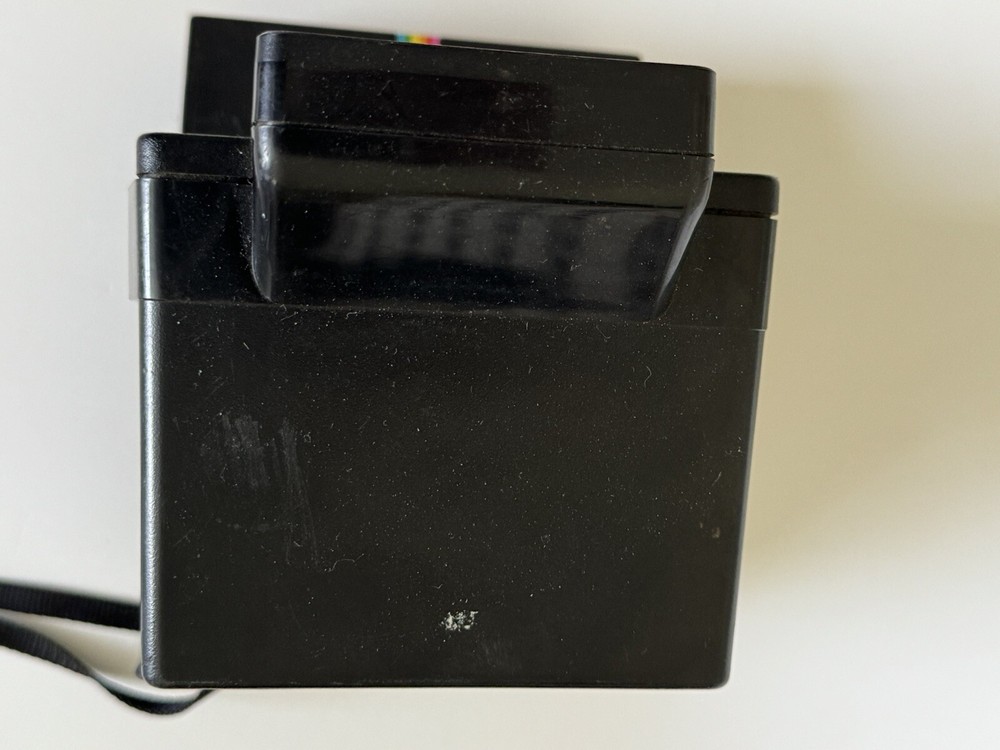 Polaroid One Step Plus Rainbow Land Camera with Q-Light Flash NOT Tested