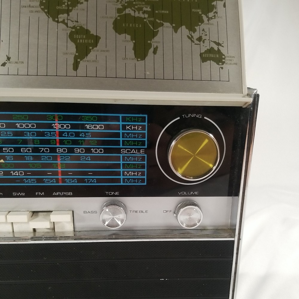 VTG Datronics Solid State World Master World Time Radio MM-102 SEE INFO AS IS