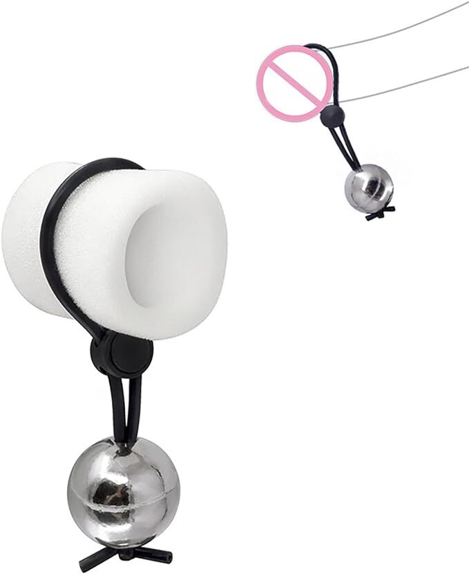 6 Size Penis Stretcher Ball Weight Exercise Device Hanger Extender Male Enhancer