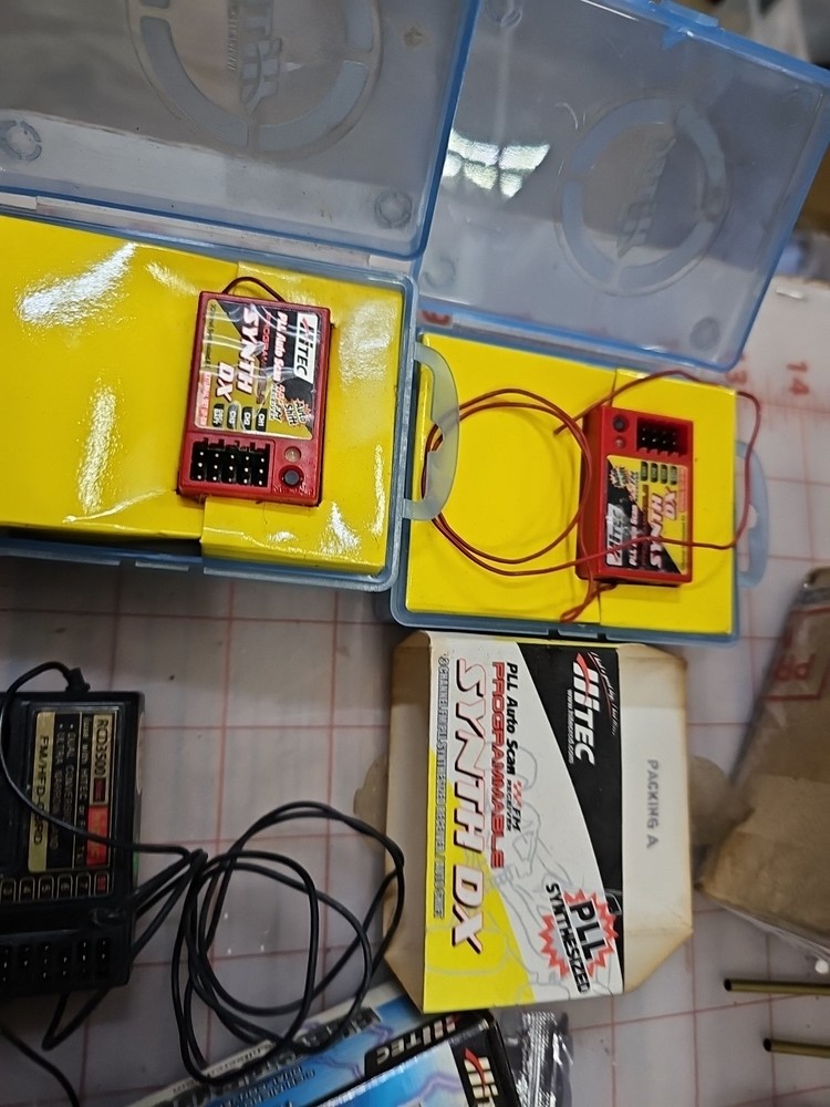Hitech Fm Recievers And Module Lot Rc Airplane