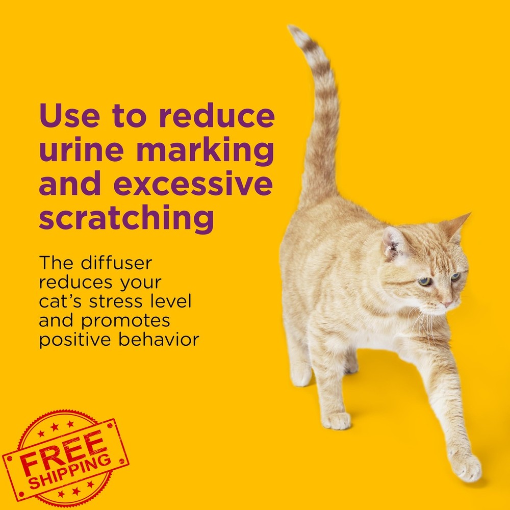 Comfort Zone Multi Cat Calming Diffuser Refills 6 Pack 180 Day