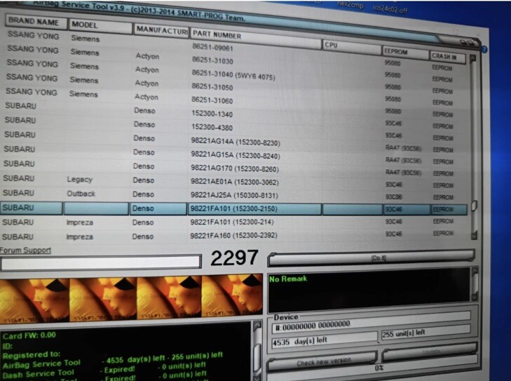 Air1bag data Reset Tool Software X11 Programs Tachosoft Collection Link